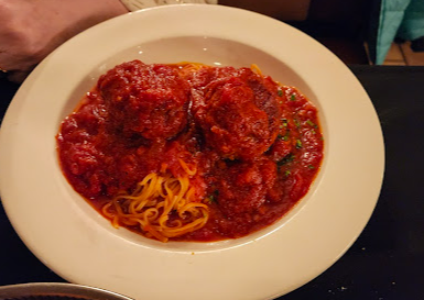 Cucina Rustica signature dishes Marinara and Meatball Pasta
Clams Casino Pizza
Ribeye